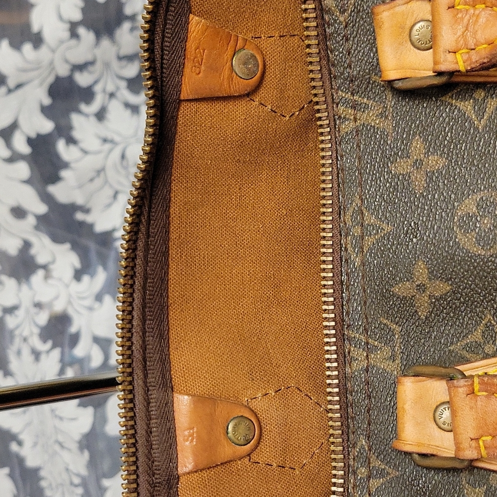 Speedy 35 Louis Vuitton monogram bag - Picture 10 of 17